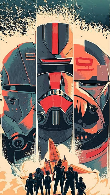Star war heros HD phone wallpaper