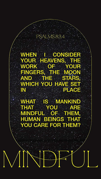 Psalm 83:4, love, prepare, mankind, work, Bible, Almighty, stars, fingers, lead, Lord, moon, Jesus, heavens, Christian, mindful, consider, place, power, verse, God, humans, Christ, care HD phone wallpaper