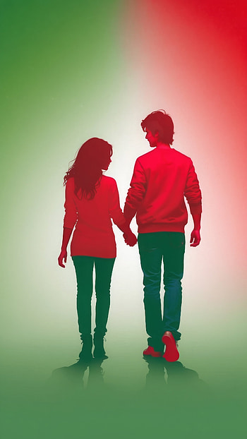 Friendship Bond Mobile, couple, love, romance, silhouette HD phone wallpaper