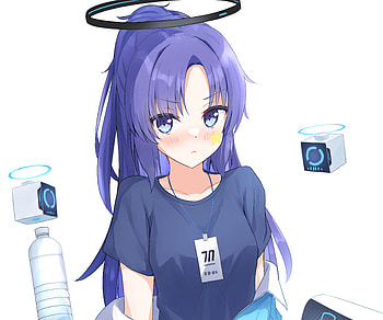 Hayase Yuuka, Hayase Yuuka, video game, Blue Archive HD wallpaper