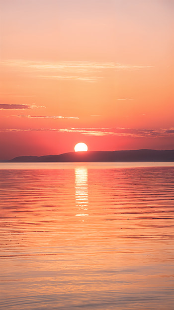 Sunrise Serenity — , sunrise, sea HD phone wallpaper