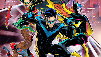 Nightwing, DC Heroes HD wallpaper