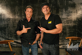 Robert Rodriguez, Sylvester Stallone, Superstar story, Director's chair HD wallpaper