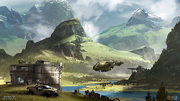 video game, Halo Infinite HD wallpaper