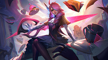 Gwen League Of Legends HD wallpaper