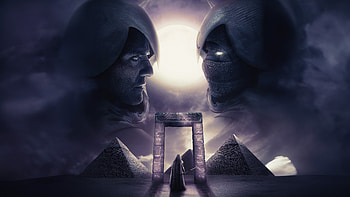 Moon Knight Mysterious Realm, moon-knight, tv-shows, superheroes, artist, artwork, digital-art, behance HD wallpaper