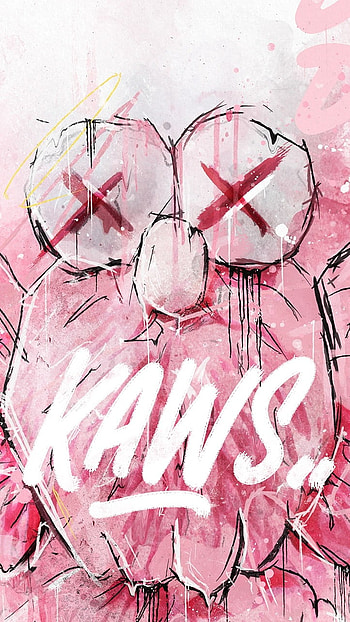 Kaws, Kaws Logo, Illustration HD phone wallpaper