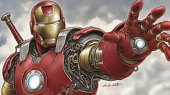 Iron Man Comic : Power Unleashed, Comic, Iron Man HD wallpaper