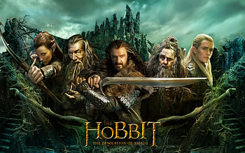 The Desolation of Smaug, The Hobbit HD wallpaper