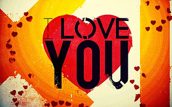 Love, Bright, Inscription, Confession HD wallpaper