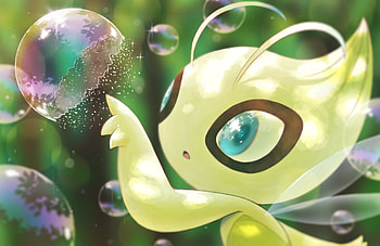 Celebi Pokmon, , Time-traveling journeys, Legendary encounters HD wallpaper