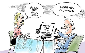 Senile Joe, biden, senile, loser, telepromptor, fake HD wallpaper