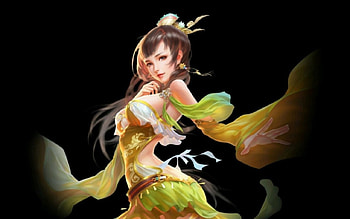 Fantasy girl, cg, fantasy, art, woman HD wallpaper