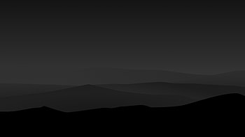 Dark Night Mountains Minimalist , minimalist, minimalism, mountains, dark, black, simple-background, dribbble, oled HD wallpaper