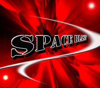 Space Blast, 3d, lights, red, blasts, space HD wallpaper