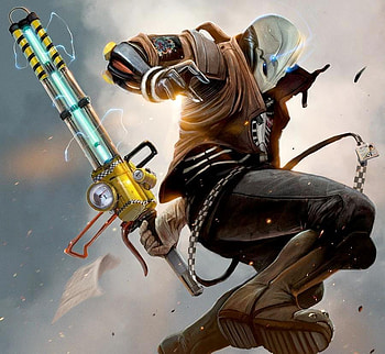 Nikolai, digital art, character, adventure, action, cg, weapon, game, stunt, stunning HD wallpaper