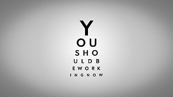 You Should Be Working Now, typography, inspiration, msg, comments HD wallpaper
