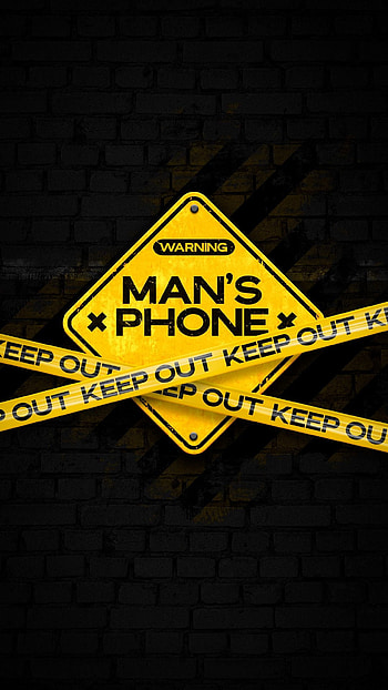 Mans , sayings, yellow HD phone wallpaper