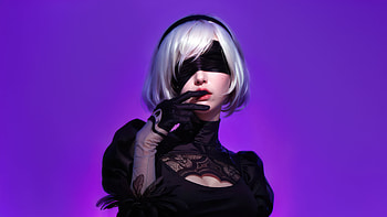 2b Blade Of The Automata, nier-automata, games, artwork, digital-art, ai, video-games HD wallpaper