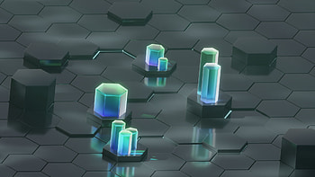 artistic, hexagon HD wallpaper