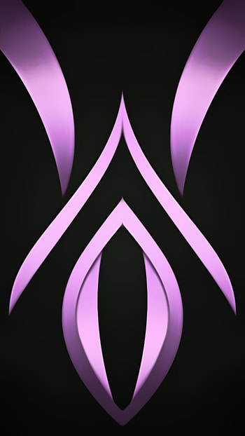 black purple curves 3d, digital, symbol, amoled, material, modern, neon, texture, design, pattern, abstract HD phone wallpaper