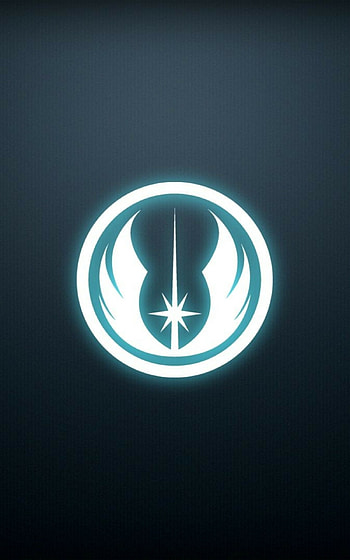 Jedi logo, Star Wars HD phone wallpaper