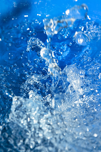 Water, Drops, Macro, Spray, Splash, Close-Up HD phone wallpaper