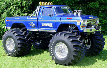 Odyssey Battery Bigfoot 4x4, Monster Trucks HD wallpaper