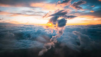 Clouds Sunrises Mount Fuji, mount-fuji, clouds, sunrise, nature HD wallpaper