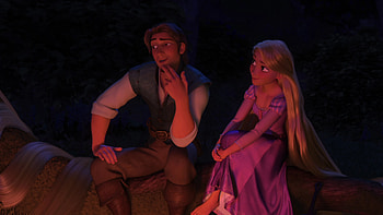 Disney Wiki fandom, Tangled movie, Storybook setting, Animated film HD wallpaper