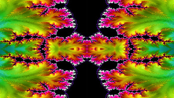 Trippy Psychedelic Fractal, trippy, psychedelic, aesthetic, Abstract, fractal HD wallpaper