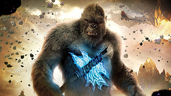 Godzilla In Godzilla V Kong Movie , godzilla-vs-kong, king-kong, movies, 2021-movies, poster HD wallpaper
