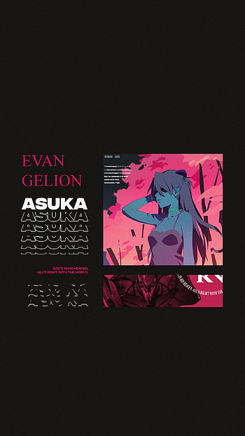 Asuka Langley Sōryū, Art, Evangelion, , Design, Aesthetic, Neon, Anime, Genesis, Neongenesis, Girl, Nerv HD phone wallpaper