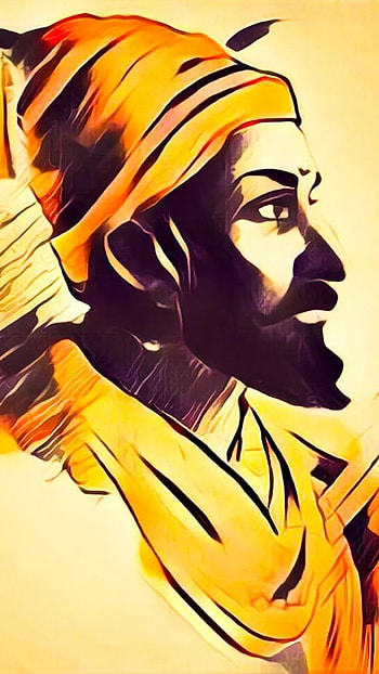 Shivaji Maharaj Jayanti, Shivaji Raje, Painting HD phone wallpaper