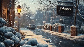February Snow: A Stunning Landscape, february, snow, landscape HD wallpaper