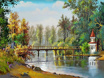 bridge, jiuy, kjiu, goat HD wallpaper