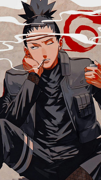 Shikamaru, naruto, narashikamaru, art, japan, smoke, anime HD phone wallpaper