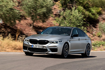 vehicle, BMW M5 Competition HD wallpaper