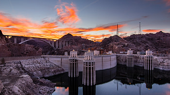 Hoover Dam, Magnificent view , mobile tablet, Explore HD wallpaper