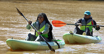 South Fork Catawba River, Kayaking HD wallpaper