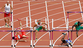 Liu Xiang, Hurdling HD wallpaper