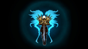 Preview diablo 3, tyrael, wings, sword, game HD wallpaper