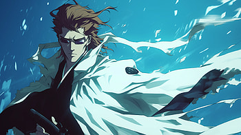 Aizen's Power Unleashed, Anime, Bleach, Sōsuke Aizen HD wallpaper