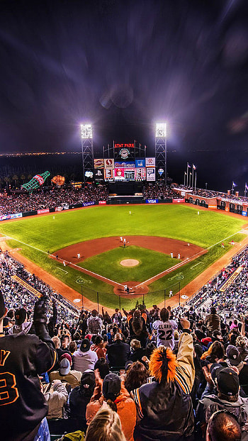 Baseball stadium, Sports art, , Baseball HD phone wallpaper