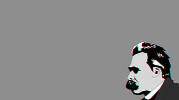 Friedrich Nietzsche philosophers, Chromatic aberration, Nietzsche HD wallpaper