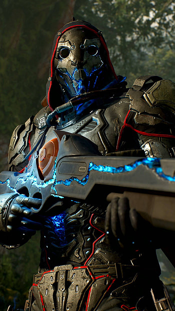 Forsaken outrider, forsaken, outriders HD phone wallpaper
