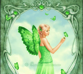..Gemstone of August.., colors, jewelry, charm, precious, butterflies, background, birthstones, bright, drawings, Peridot, butterfly designs, female, model, paintings, angels, fantasy, pretty, green, gemstones, hair, lovely, cute, digital art, dress, valuable, lady, August, wings, weird things people wear, beautiful, cool, girls, fairies, women HD wallpaper