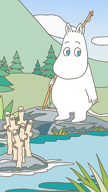 Moomin ideas, Creative Moomin illustrations, Unique Moomin designs, Whimsical backgrounds HD phone wallpaper
