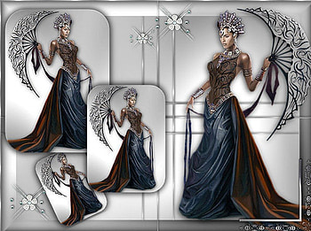 Gothic goddess, gothic, beautiful dress, goddess, fantasy HD wallpaper