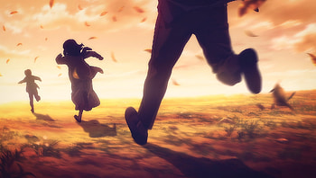 Attack on Titan Sunset Chase, Anime, Attack on Titan HD wallpaper